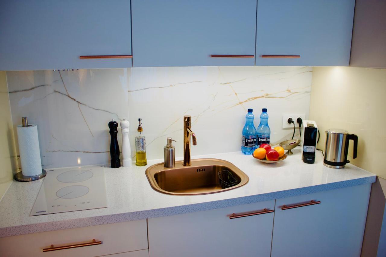 Hanza Tower -M&M Luxury Apartment Stettino Esterno foto
